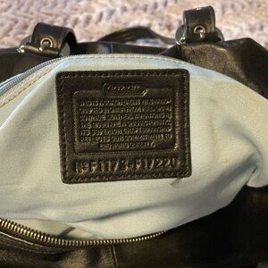 Coach Black Shoulder Bag